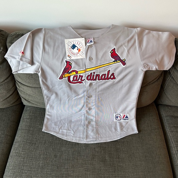 Majestic Other - Majestic Authentic St Louis Cardinals MLB Baseball Gray Jersey Men’s Sz: M